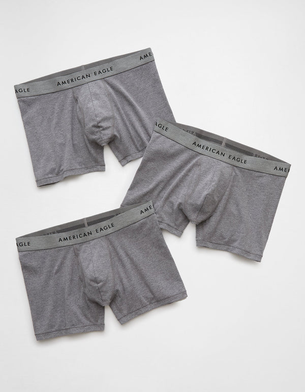 Paquete de 3 Bóxer Clásicos de Hombre AE - Multicolor
