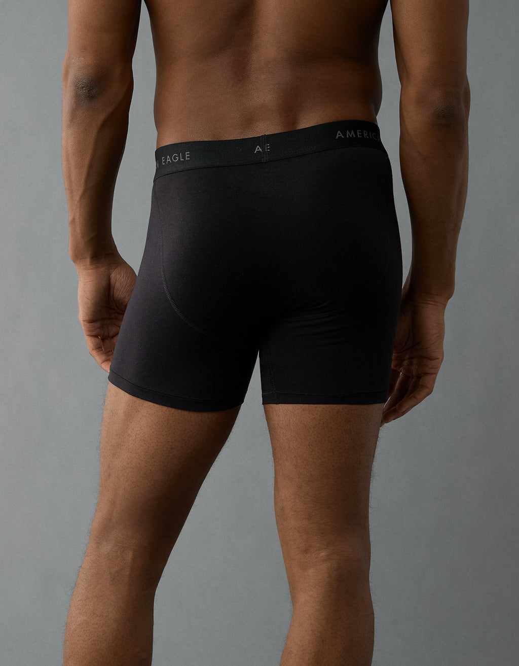 Bóxer Clásico de 4.5 para Hombre - Negro 3234_4150_001_ob