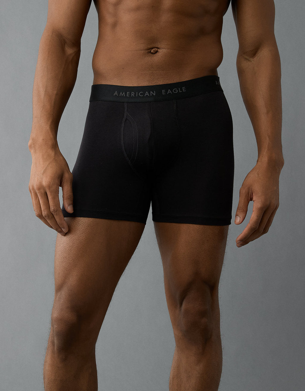 Bóxer Clásico de 4.5 para Hombre - Negro 3234_4150_001_of