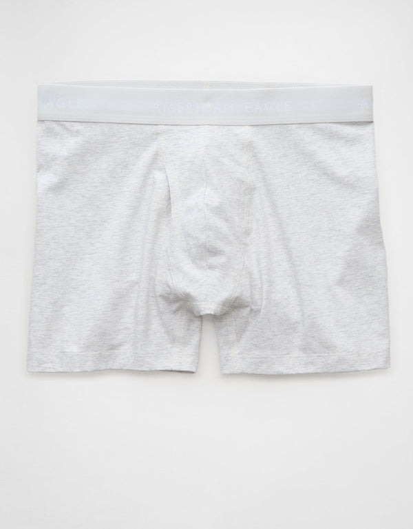 Bóxer Clásico de 4.5 para Hombre - Gris