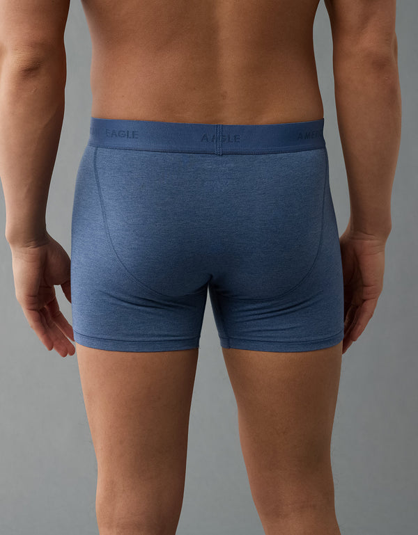 Bóxer Clásico de 4.5 para Hombre - Azul