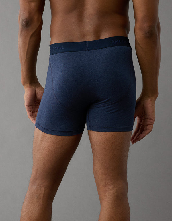 Bóxer Clásico de 4.5 para Hombre - Azul