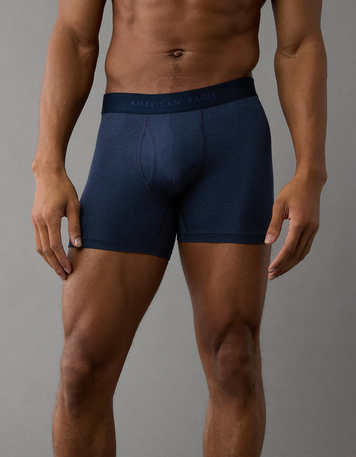 Bóxer Clásico de 4.5 para Hombre - Azul 3234_4150_410_of