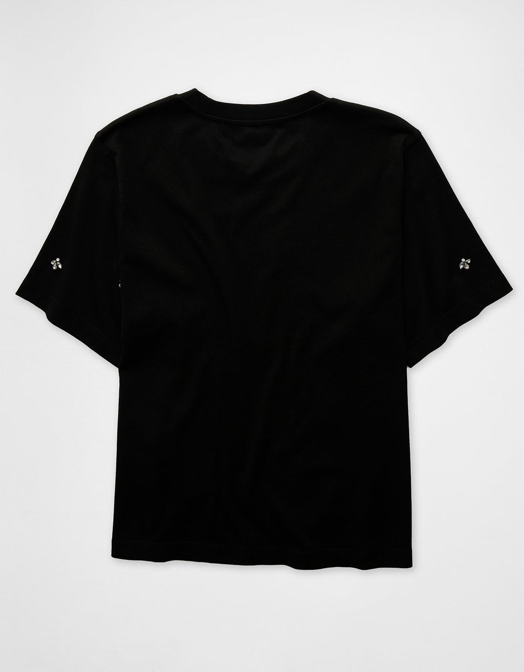 Camiseta de perlas y pedrería Ae - Negro 3375_1310_073_b