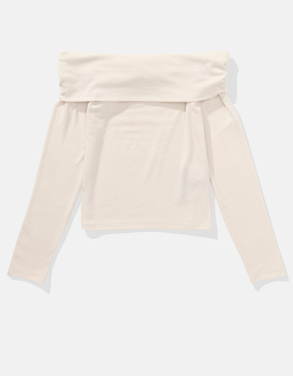 Polo sin Cuello manga larga con hombros descubiertos mujer AE - Generico 3375_9737_106_f