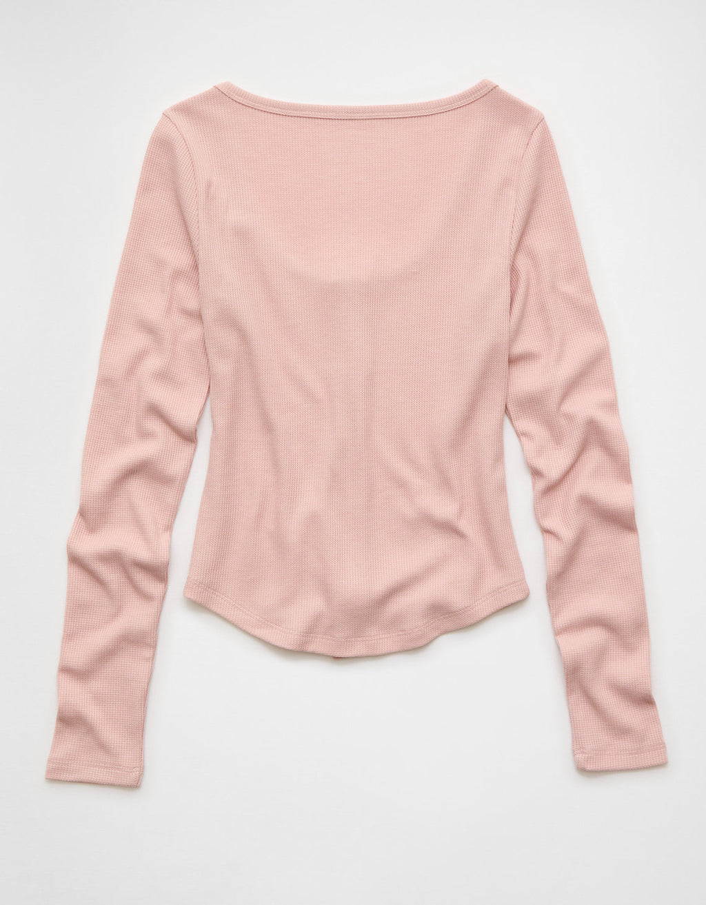 Camiseta Manga Larga con Botones Ae - Rosa 3376_1514_610_b