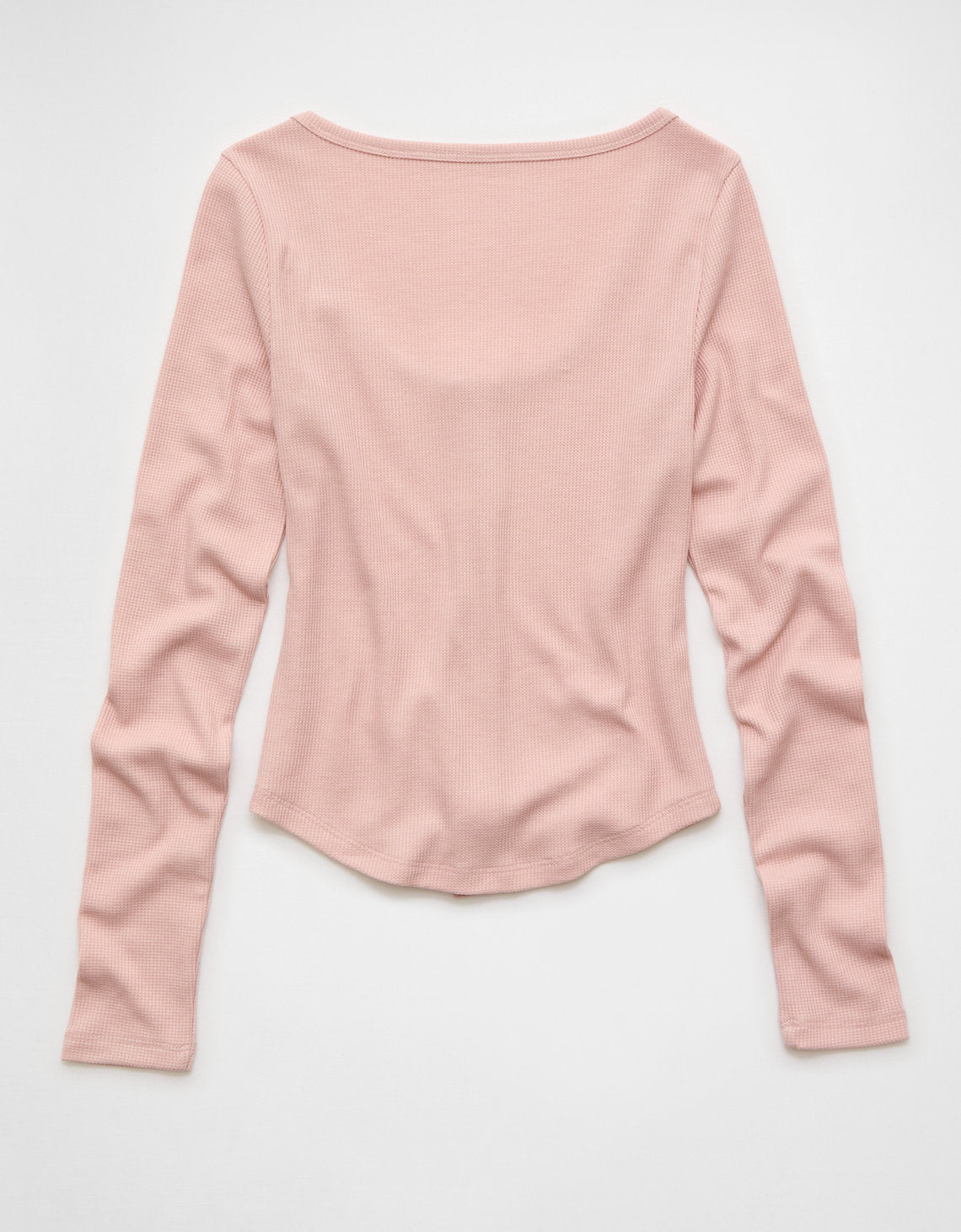 Camiseta Manga Larga con Botones Ae - Rosa 3376_1514_610_b