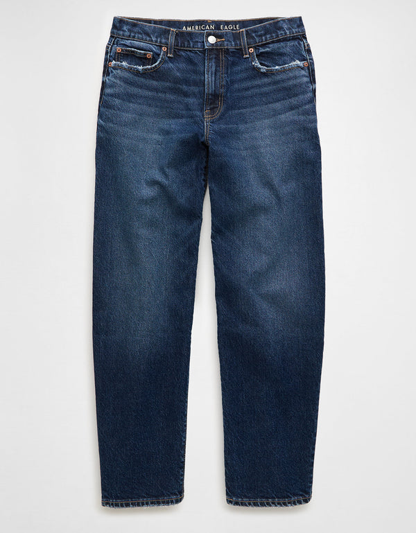 Jean barrel con stretch de mujer AE - Generico