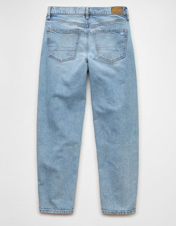 Jean barrel con stretch de mujer AE - Generico