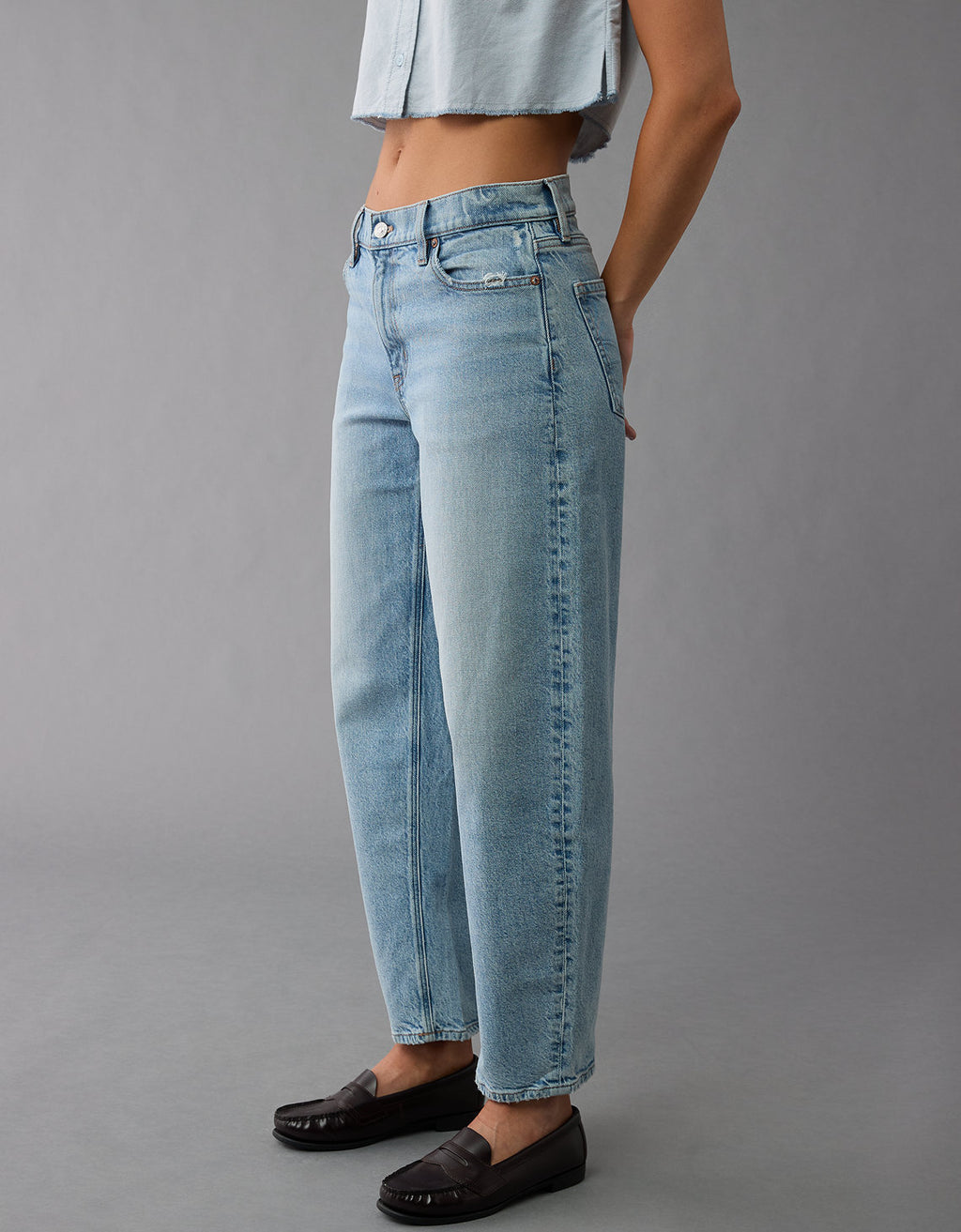 Jean barrel con stretch de mujer AE - Generico 3436_5383_432_os