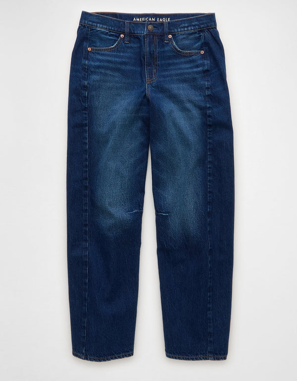 Jean Barrel Ae - Azul