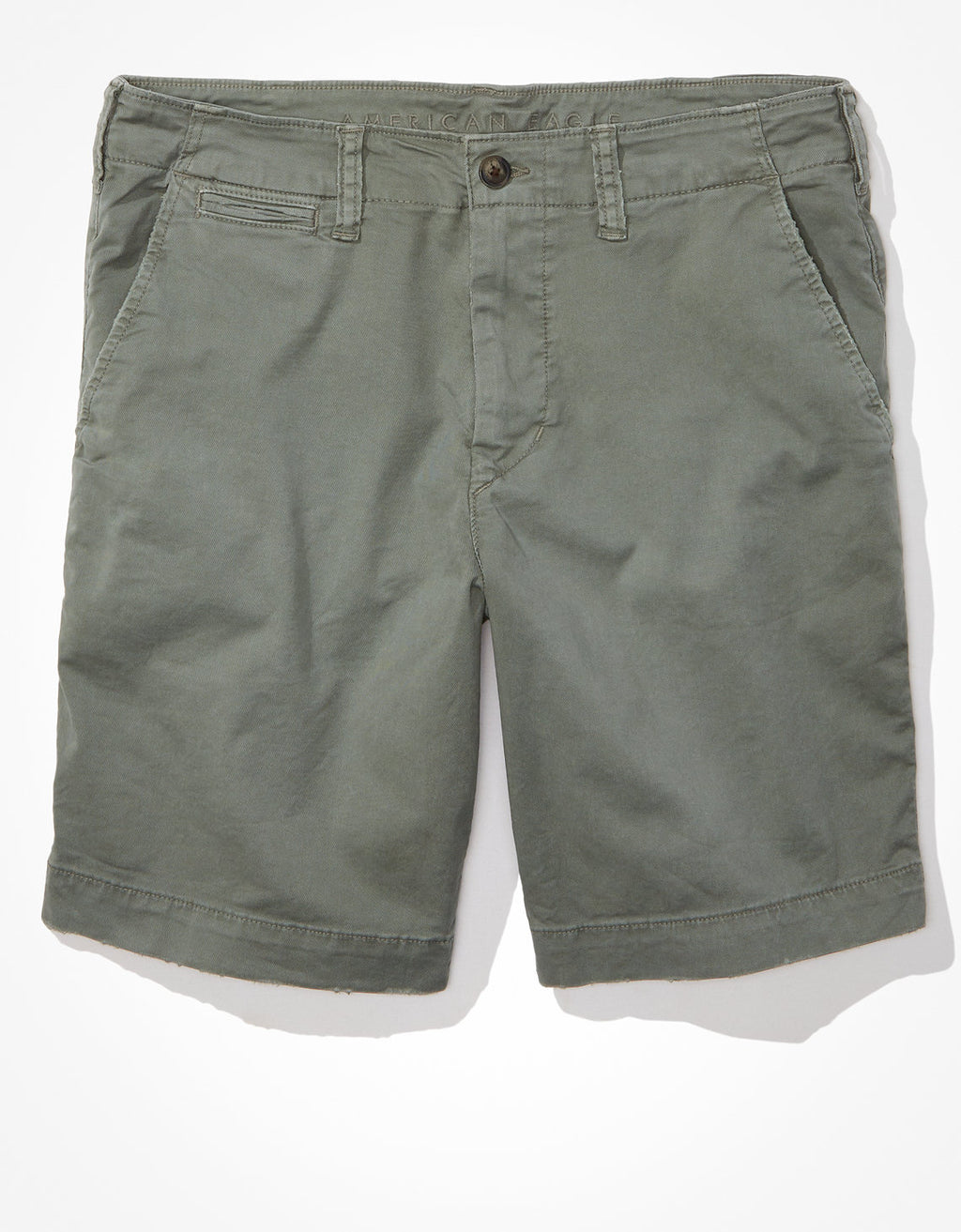 Khaki Short AE Flex 23 c.m. Lived-in - Verde 4133_7273_300_f