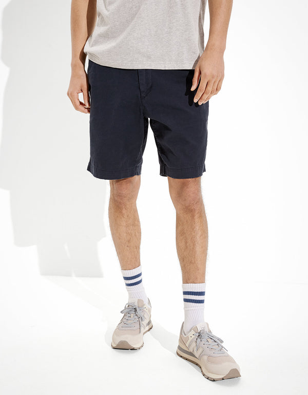 Khaki Short AE Flex 23 c.m. Lived-in - Azul