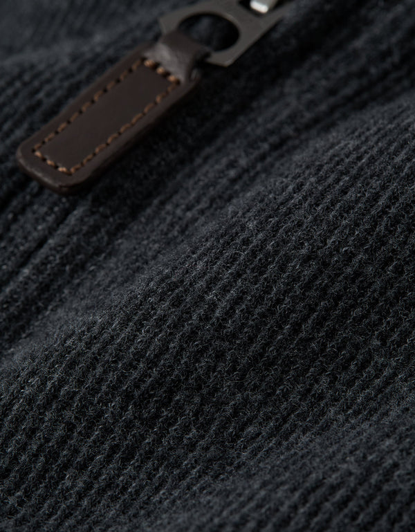 Polo sin Cuello Manga Larga Cuello Henley Hombre AE - Generico