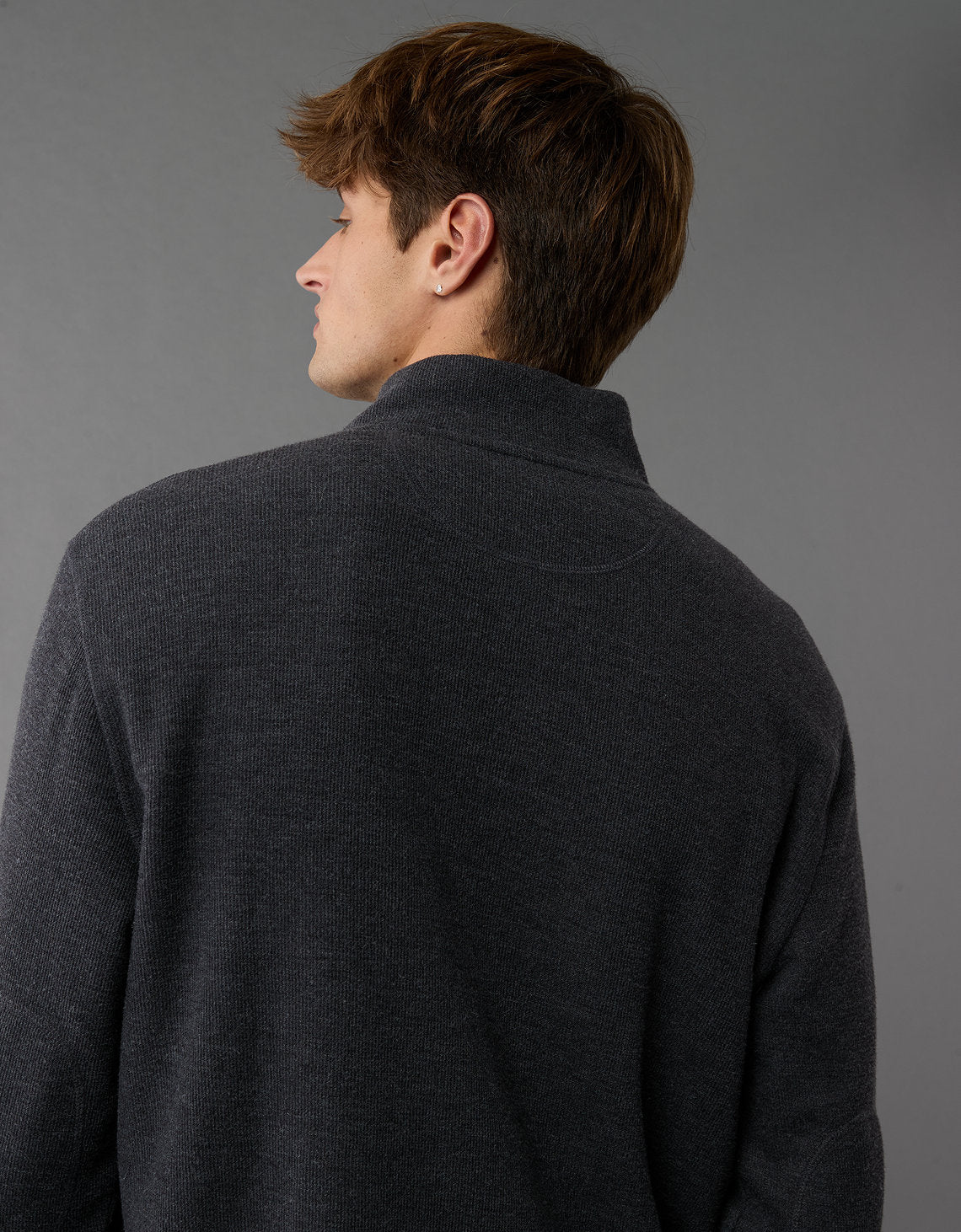 Polo sin Cuello Manga Larga Cuello Henley Hombre AE - Generico 4171_3990_008_ob