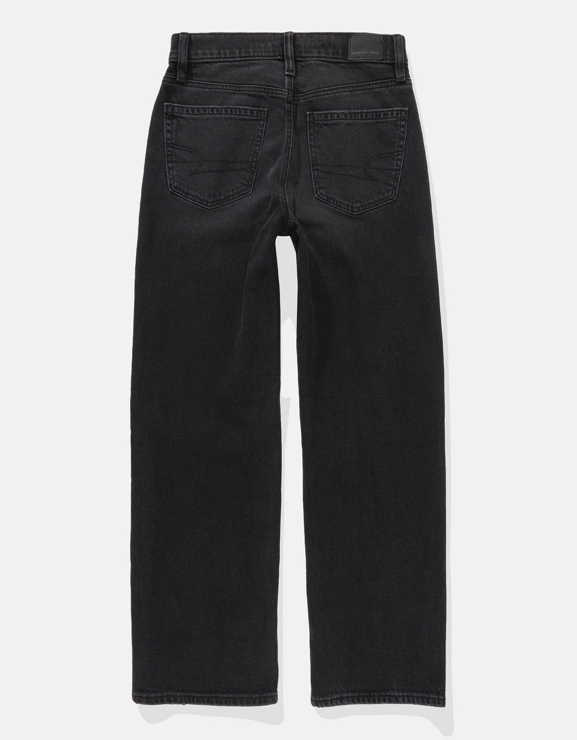 Jean Stovepipe Tiro Alto Ae - Negro 4435_5831_016_b