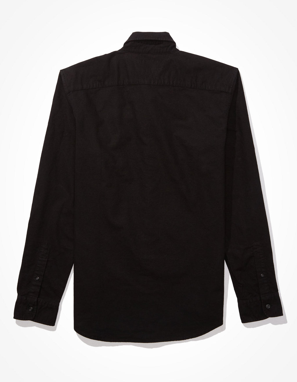 Camisa Slim fit Ae Oxford con botones - Negro 5153_2100_001_b