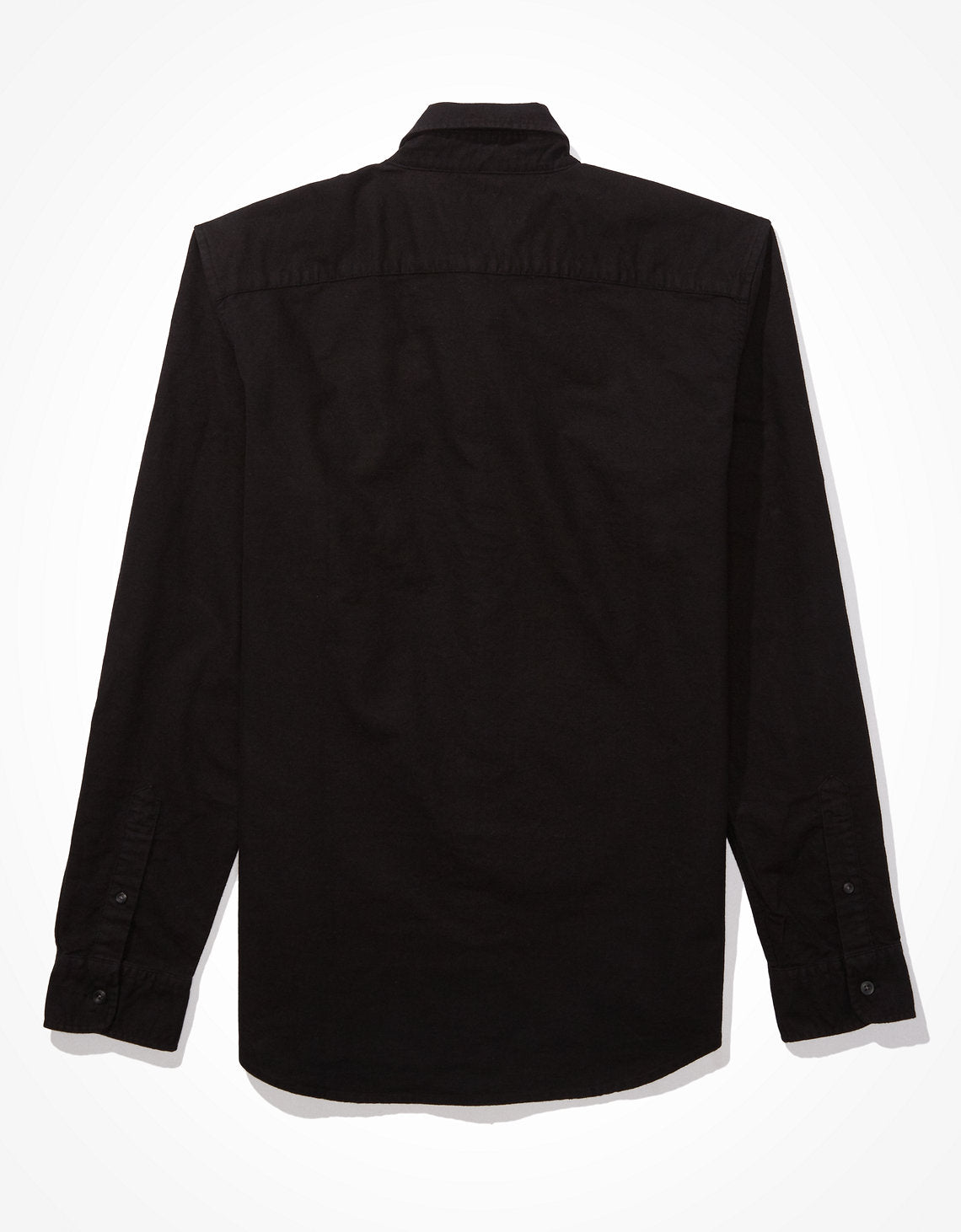 Camisa Slim fit Ae Oxford con botones - Negro 5153_2100_001_b