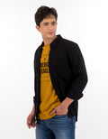 Camisa Slim fit Ae Oxford con botones - Negro 5153_2100_001_of
