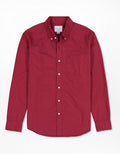 Camisa Slim fit Ae Oxford con botones - Rojo 5153_2100_608_f