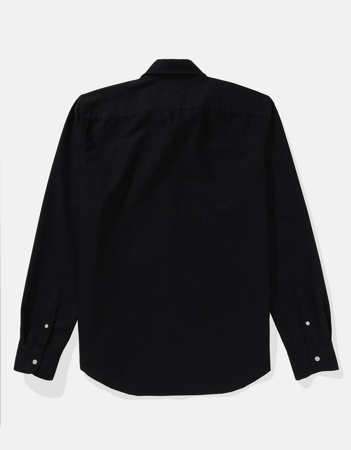 Camisa Oxford Slim Fit Ae - Negro 5153_2830_001_b