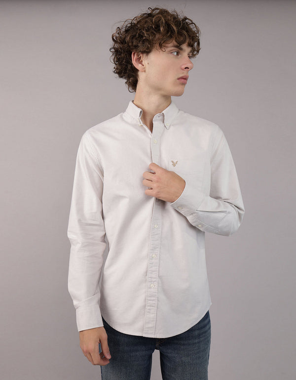 Camisa Oxford Slim Fit Ae - Generico