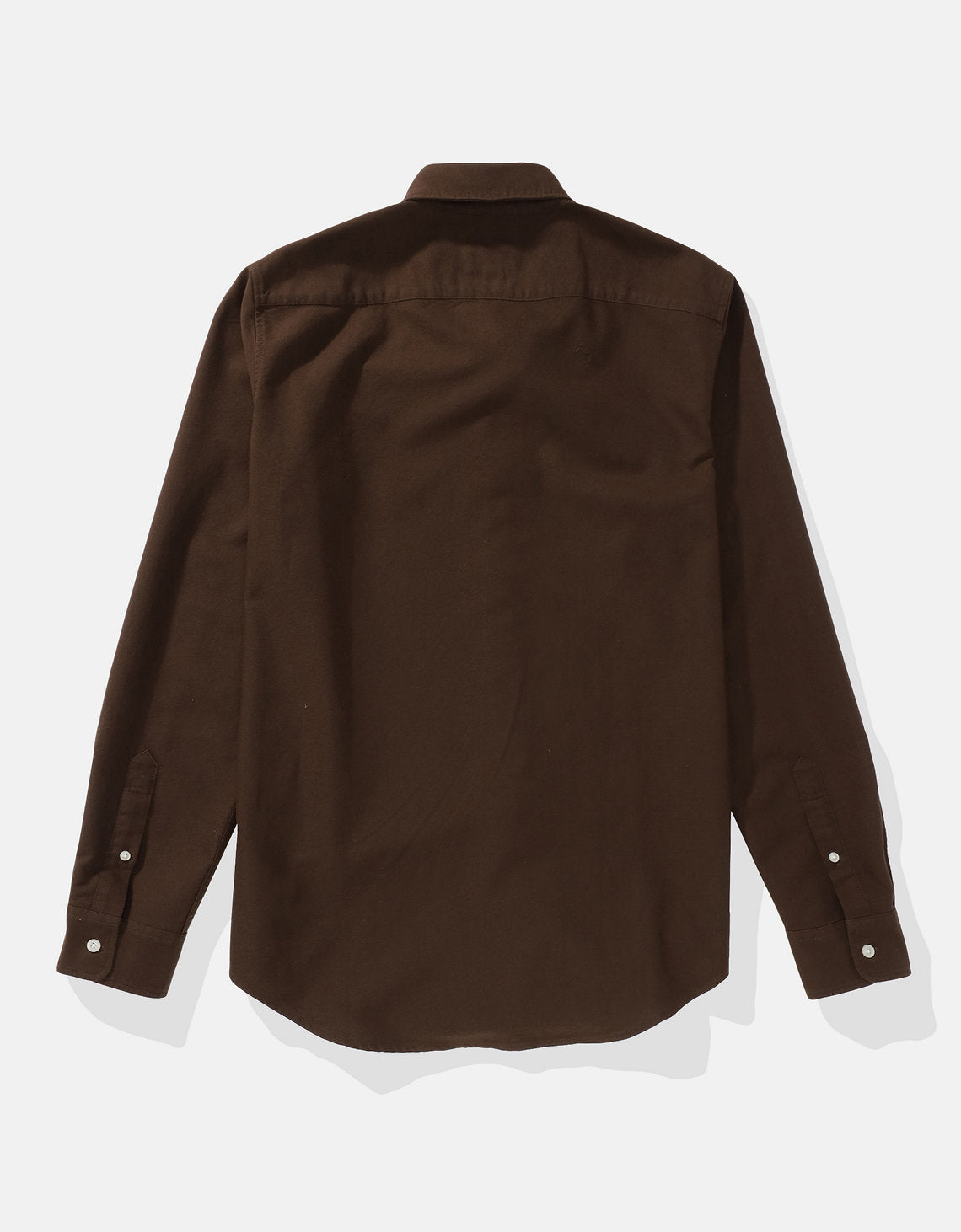 Camisa Oxford Slim Fit Ae - Café 5153_2830_285_b