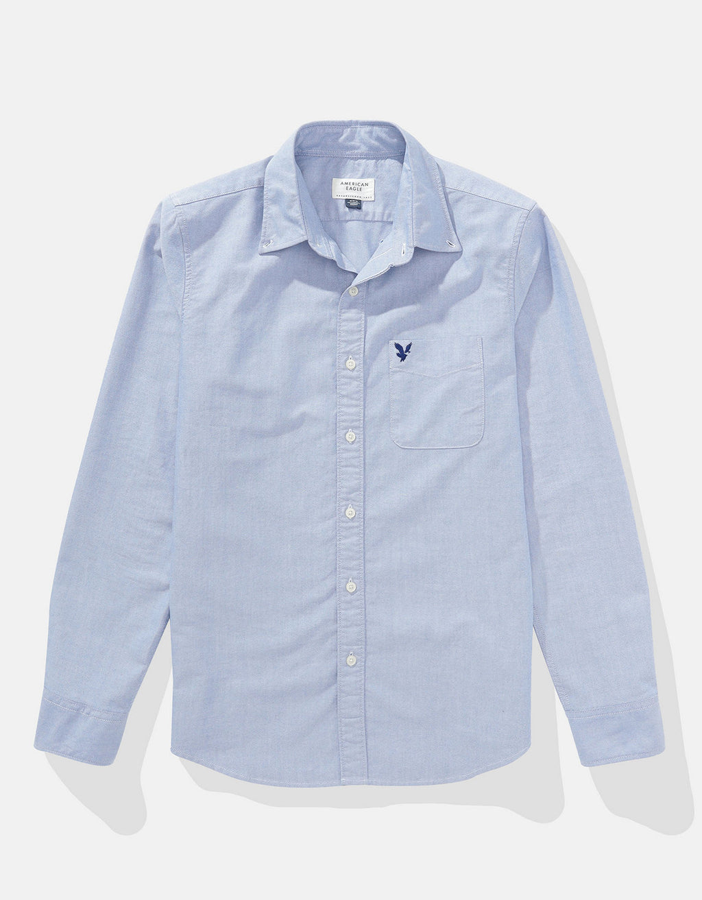 Camisa Oxford Slim Fit Ae - Azul 5153_2830_400_f