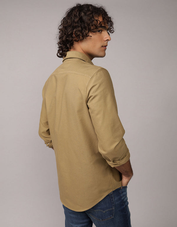 Camisa Oxford Slim Fit Ae - Generico