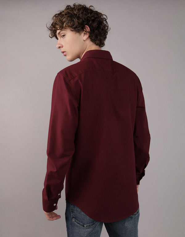 Camisa Oxford Slim Fit Ae - Generico