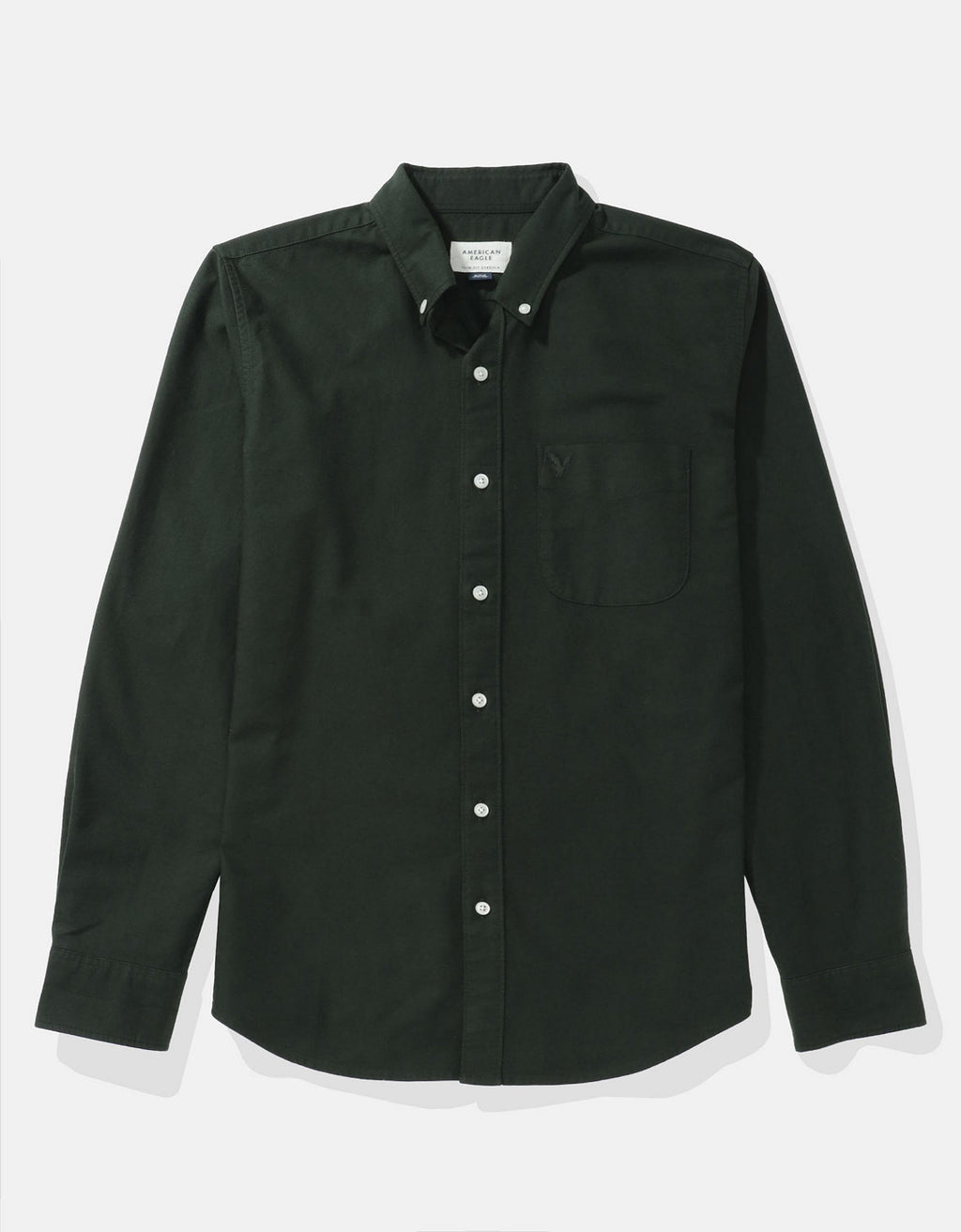 Camisa Oxford Slim Fit Ae - Verde 5153_2830_788_f